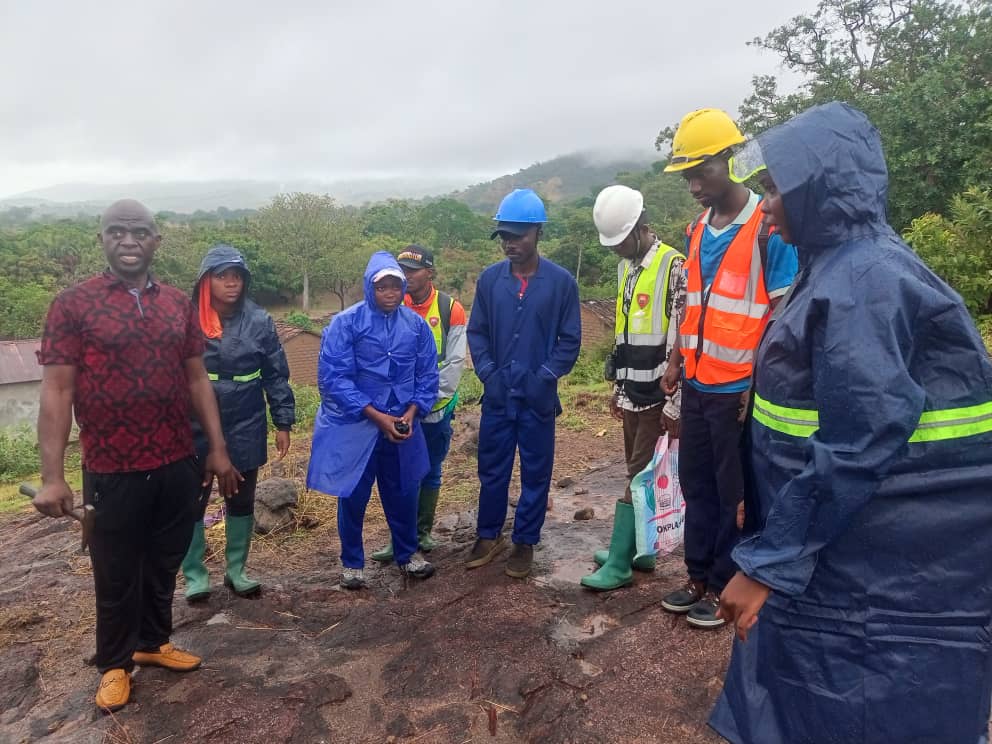 Sortie de terrain avec les étudiants du niveau III